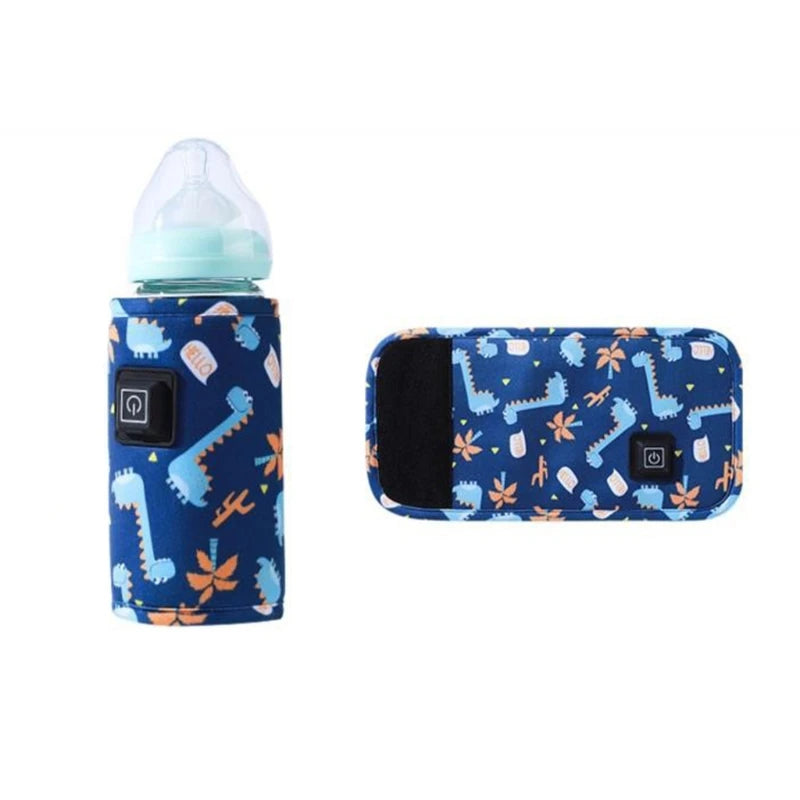 Portable Baby Bottle Warmer | Wireless USB Charging & Fast Travel Solution