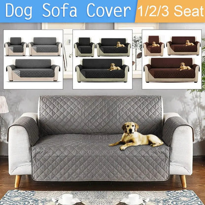 Waterproof Pet Sofa Cover | Non-Slip Washable Couch Protector & Dog Bed Mat