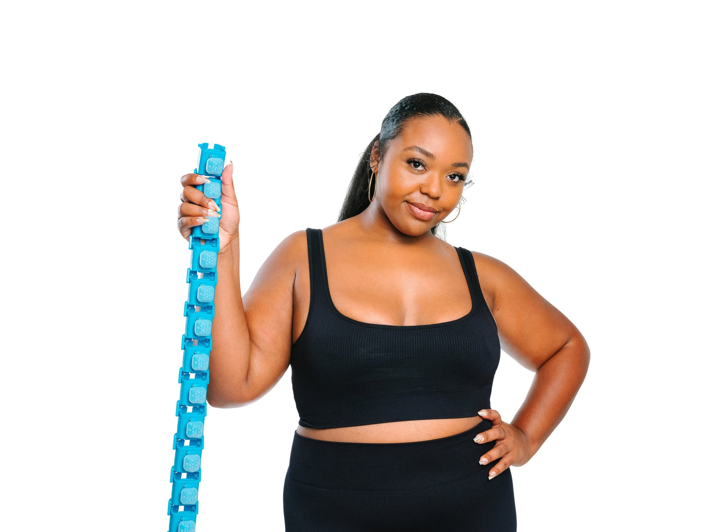 Smart Weighted Hula Hoop | Adjustable Non-Falling Fitness Ring for Waist Trimming & Weight Loss