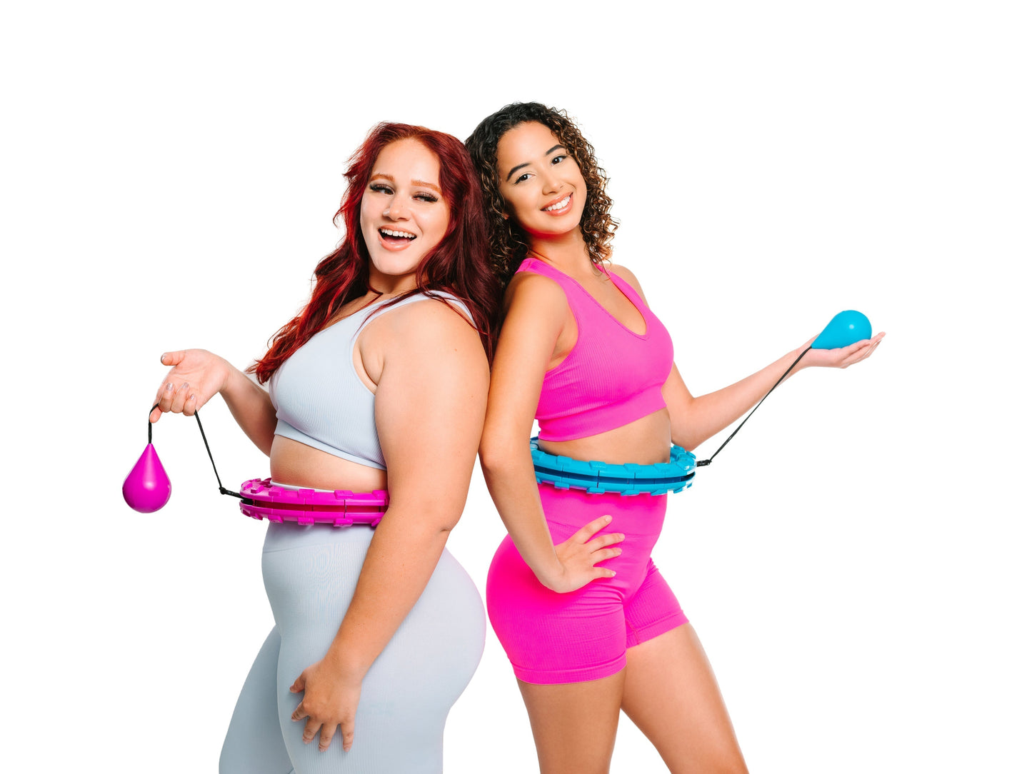 Smart Weighted Hula Hoop | Adjustable Non-Falling Fitness Ring for Waist Trimming & Weight Loss