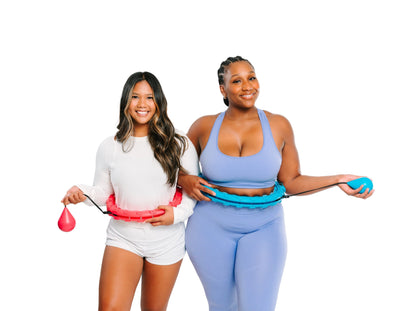 Smart Weighted Hula Hoop | Adjustable Non-Falling Fitness Ring for Waist Trimming & Weight Loss
