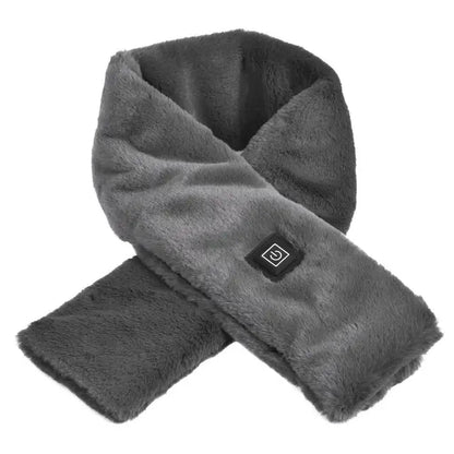 Electric Heated Scarf | USB Rechargeable Cordless Neck Warmer with Fast Heating