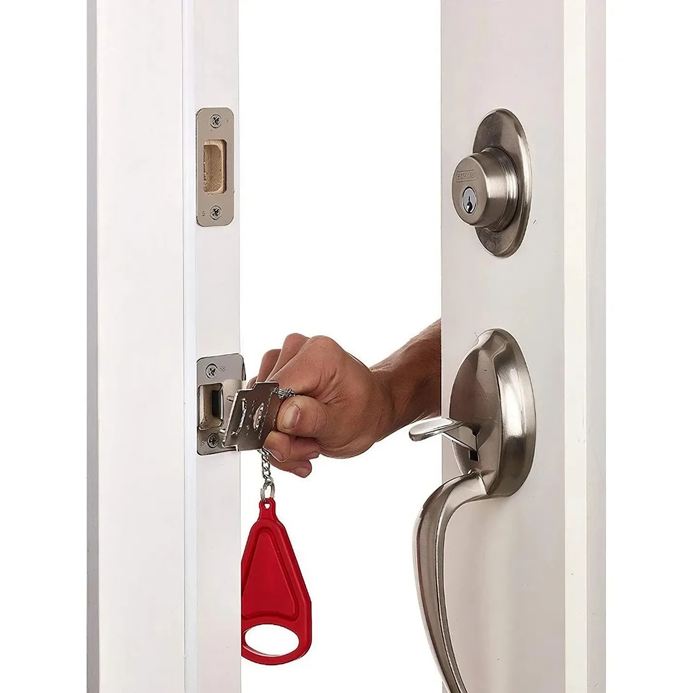 Door Guard Portable Security Lock | Heavy Duty Travel Safety Stopper for Hotels & Home