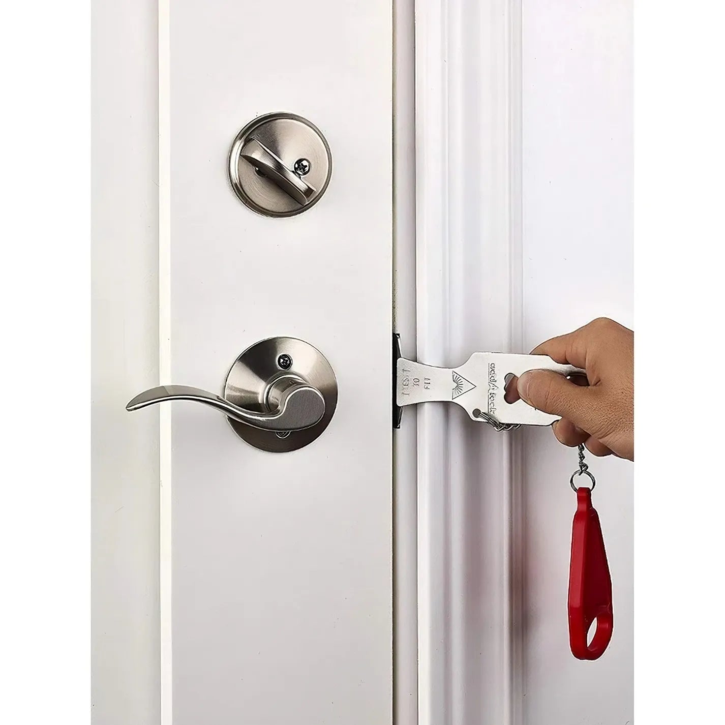 Door Guard Portable Security Lock | Heavy Duty Travel Safety Stopper for Hotels & Home