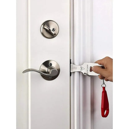 Door Guard Portable Security Lock | Heavy Duty Travel Safety Stopper for Hotels & Home